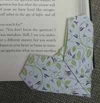 Origami Corner Bookmark