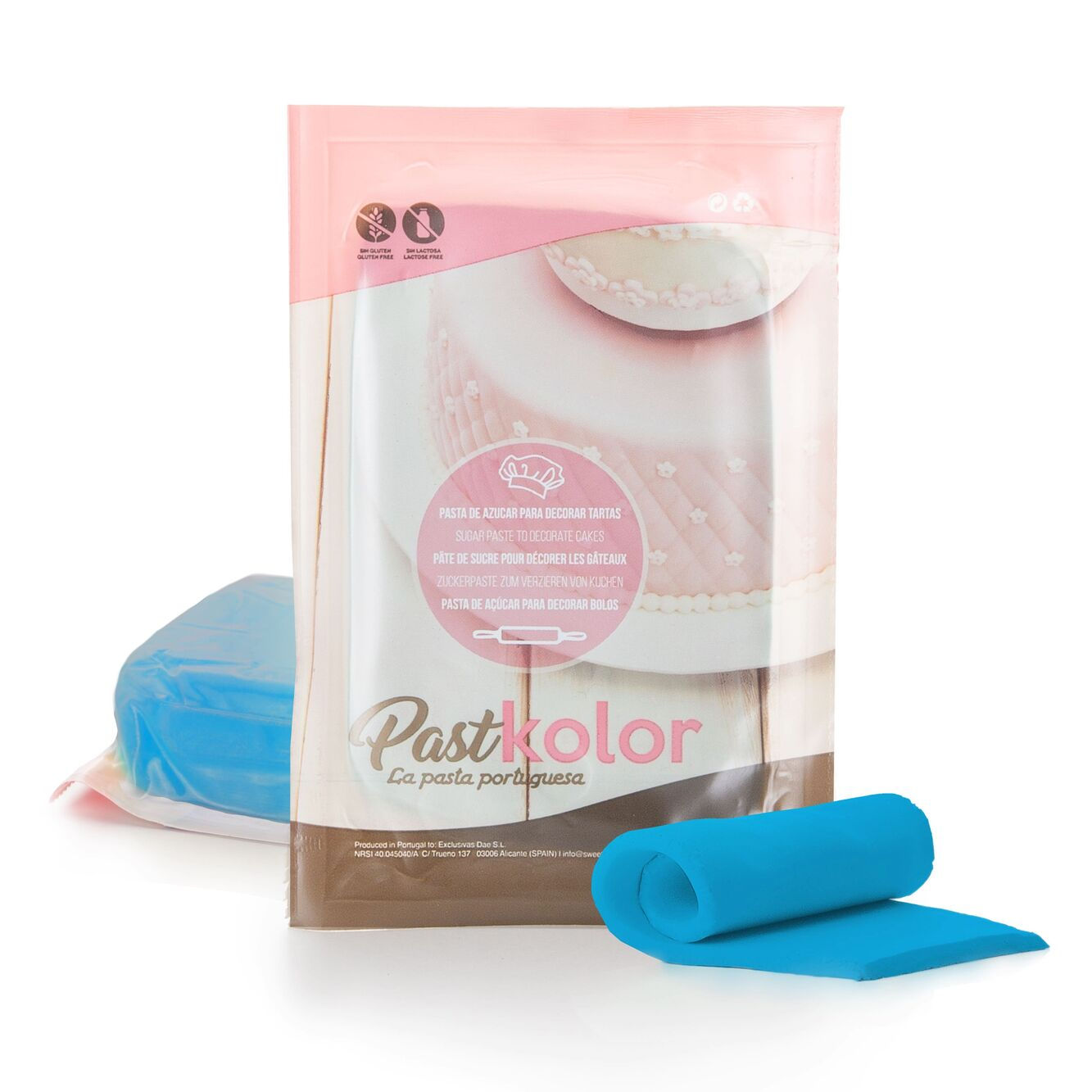 Fondant Azul Pastkolor