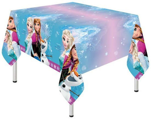 Mantel Plástico Frozen Elsa & Anna