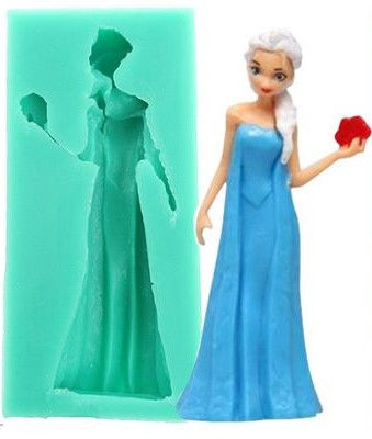 Molde de Silicona Frozen Elsa