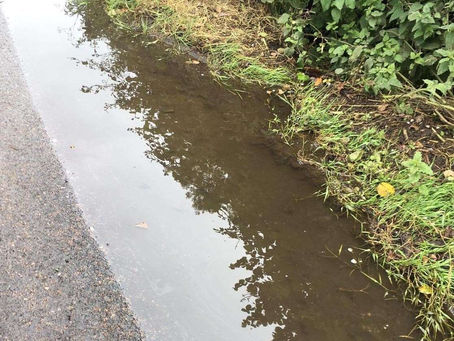 Puddledock Lane Water Leak Drags On Amid Ownership Dispute