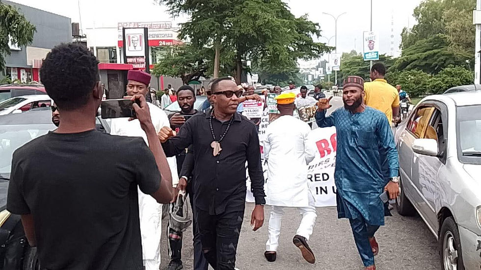 Sowore Leads Protest