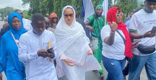 Natasha Akpoti, Senate Security Clash Over Suspension