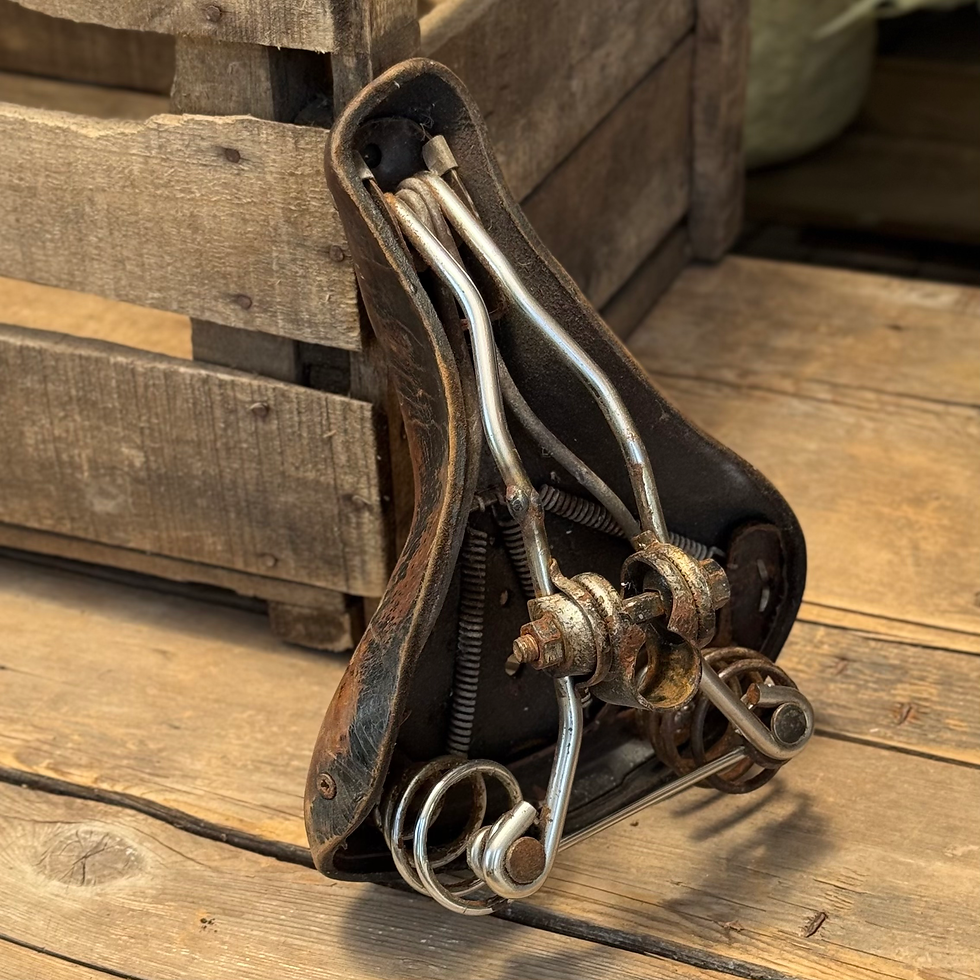 תמונה ממוזערת: אוכף אופניים עתיק