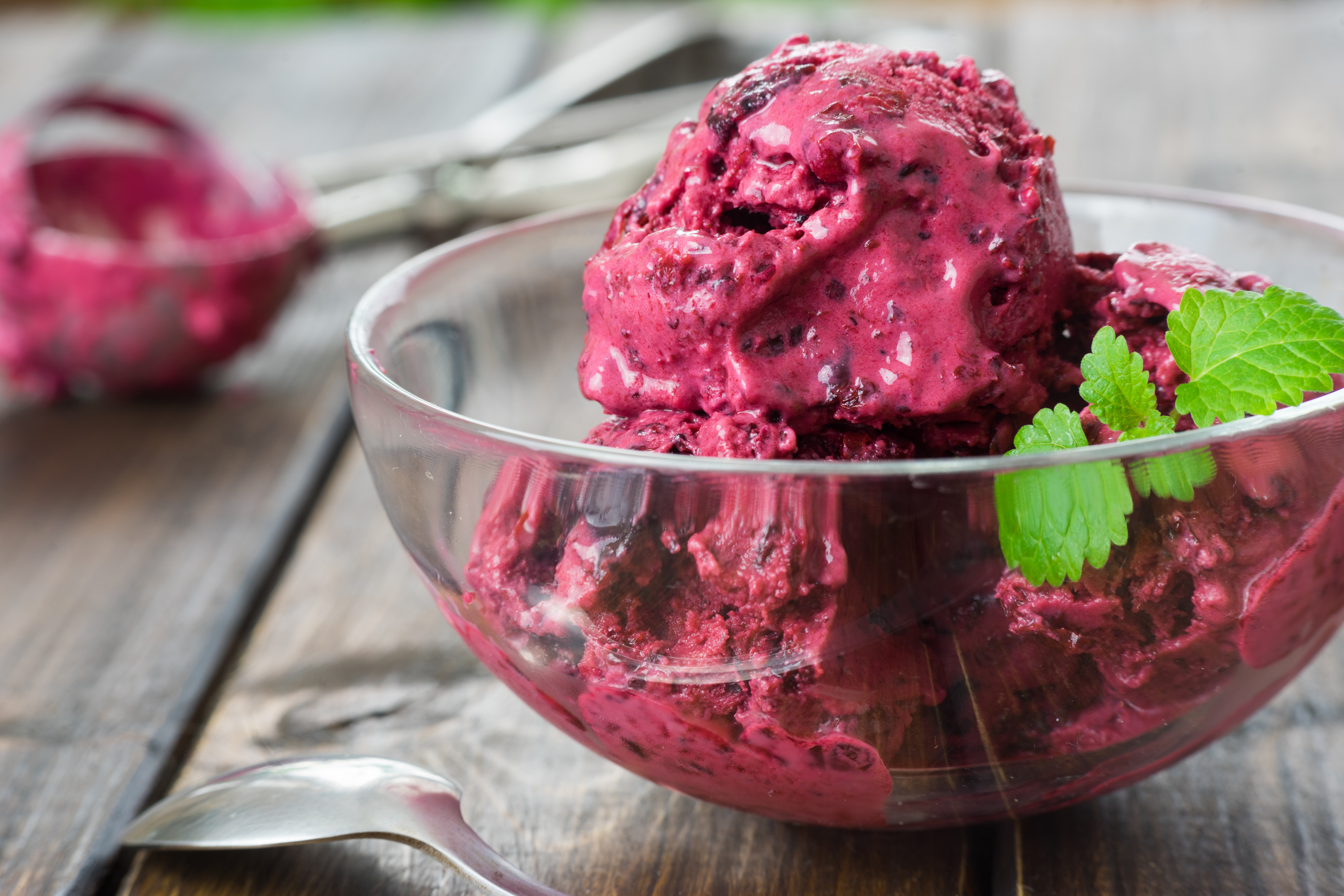 Blueberry Nicecream