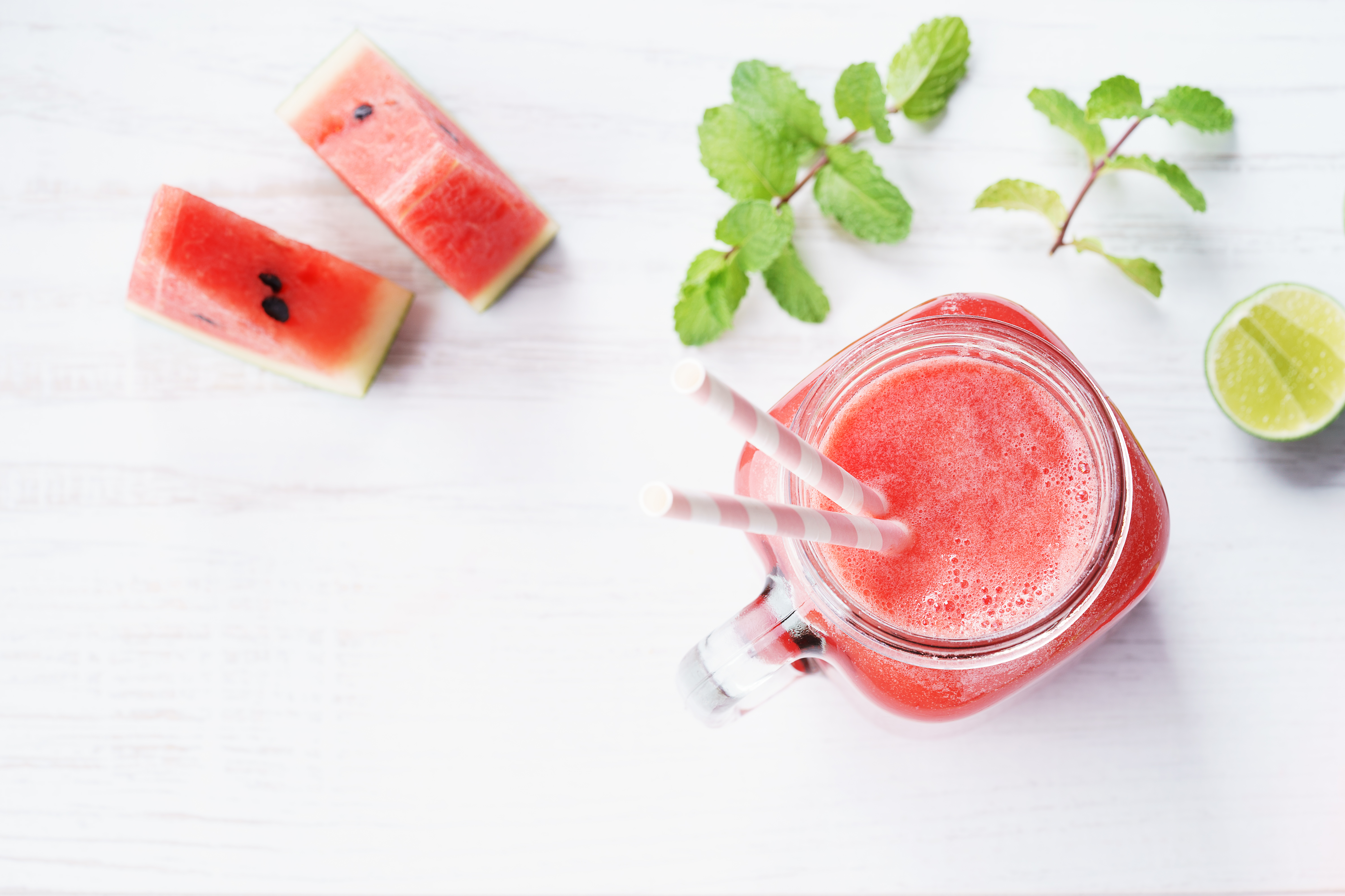 Mighty Minty Melon juice