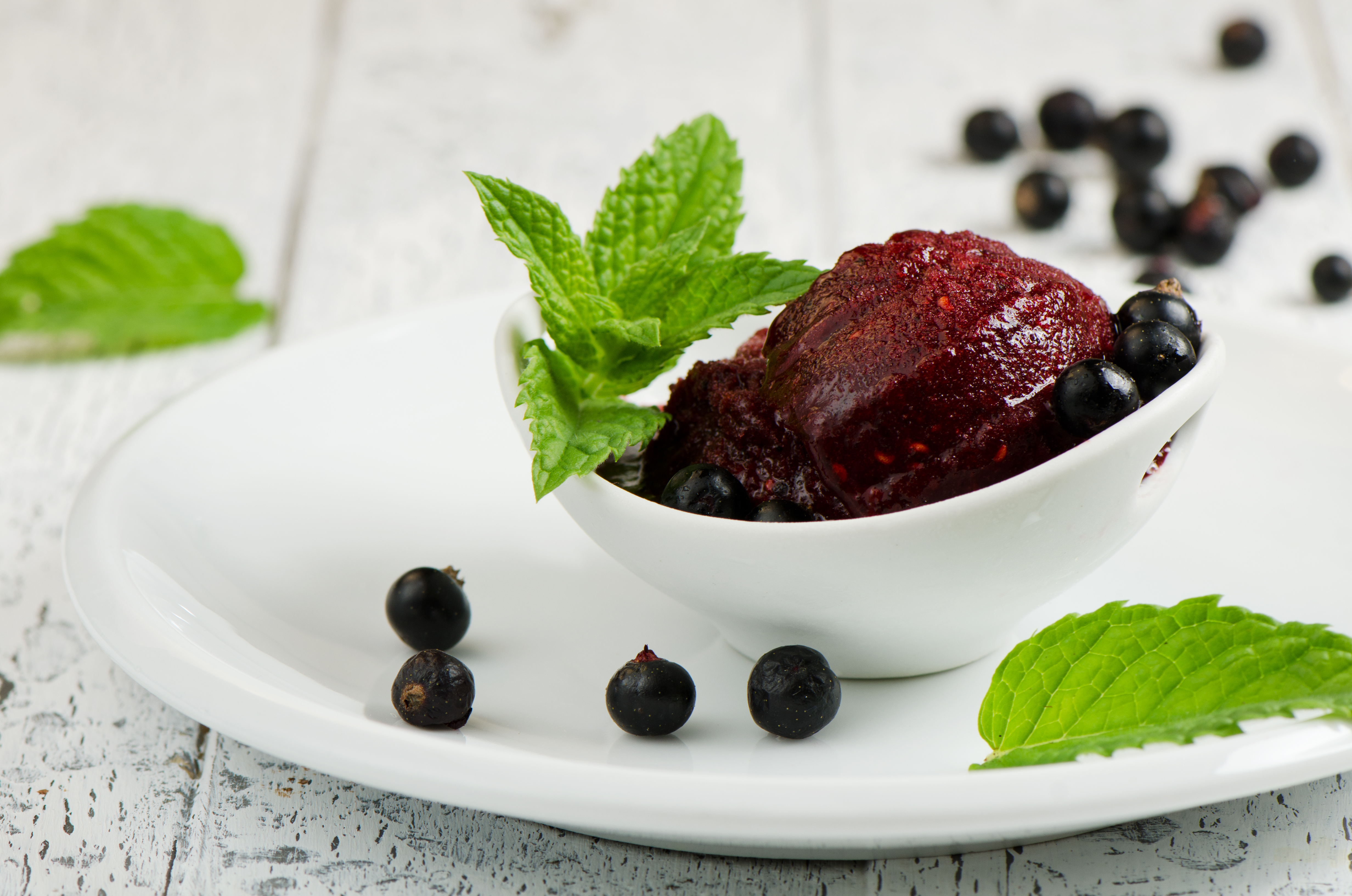 Berry Currant Sorbet