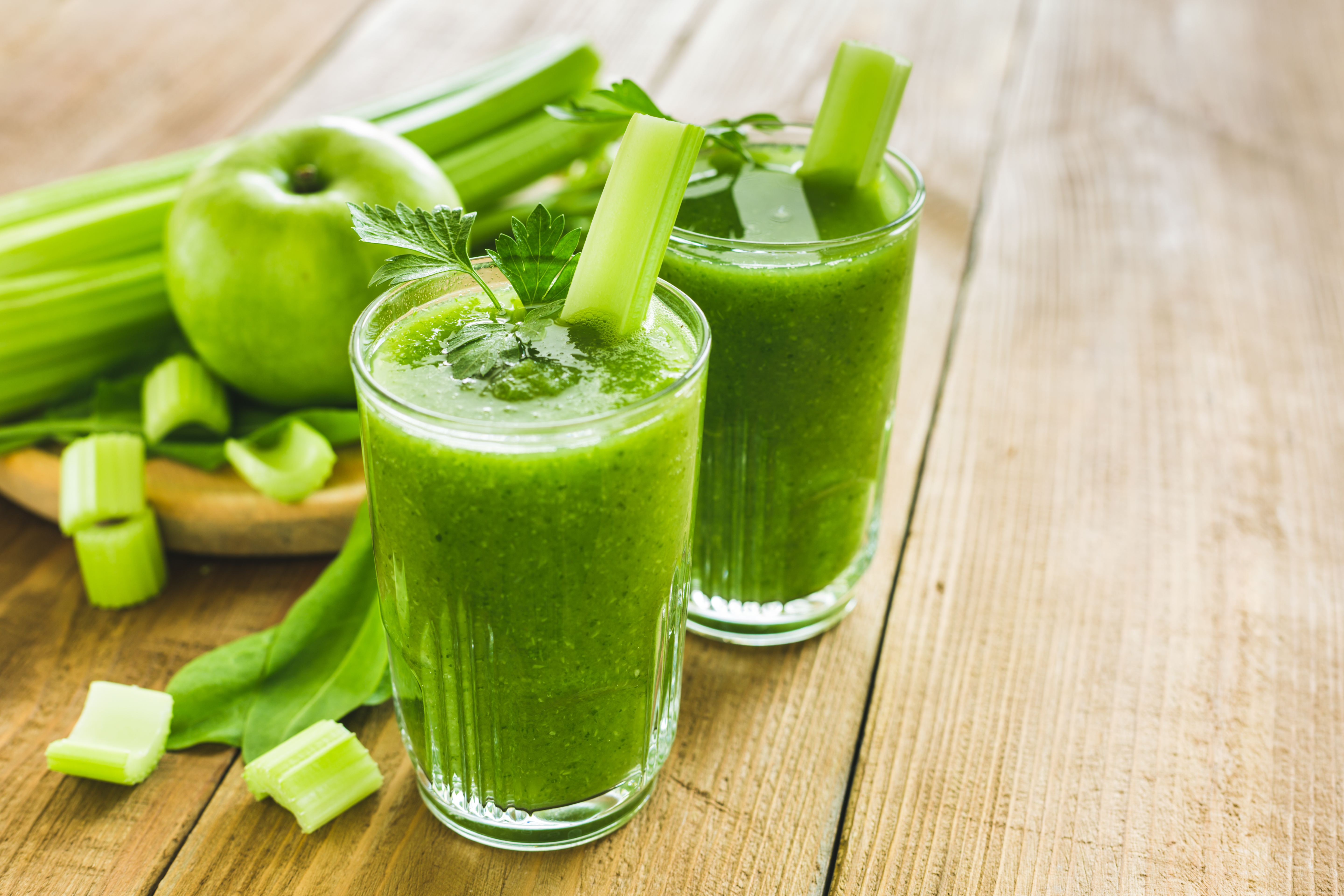 Cool Green Ginger Juice