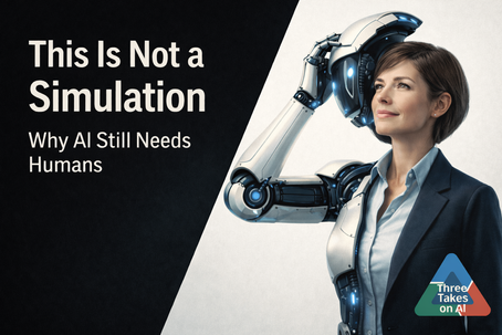 This is Not a Simulation: Why AI Still Needs Humans