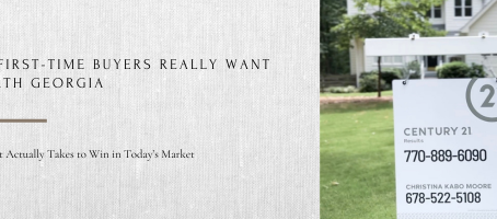 What First-Time Buyers Really Want in North Georgia