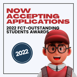 Now Accepting Candidates for 2022 FCT-Outstanding Students Awards
