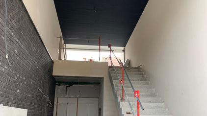 Symbioz - Les escaliers prennent forme : Dans le hall de l'immeuble et dans les parties privatives