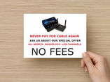 Never Pay For Cable Again
