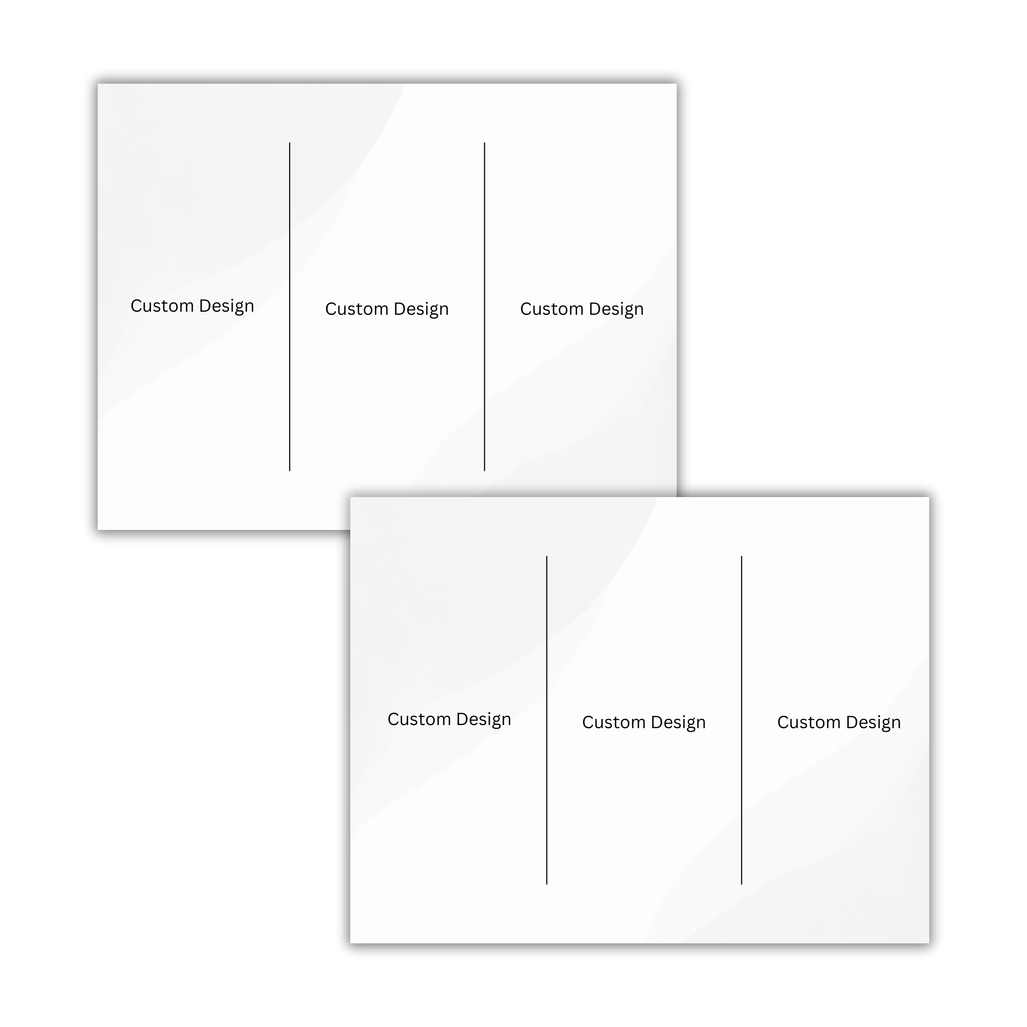 Custom Tri-Fold Brochure 11x8.5 Inch Print Design (Ready in 2-7 Days)
