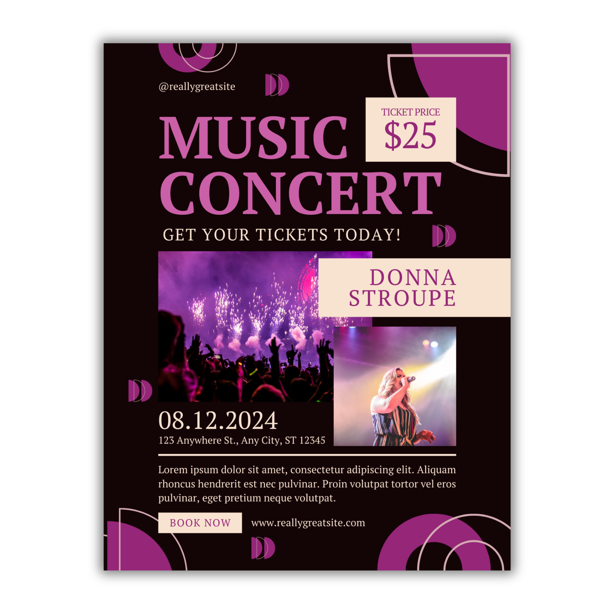 Flyer Design #56 (Customized With Your Info - Ready in 1-3 Days)