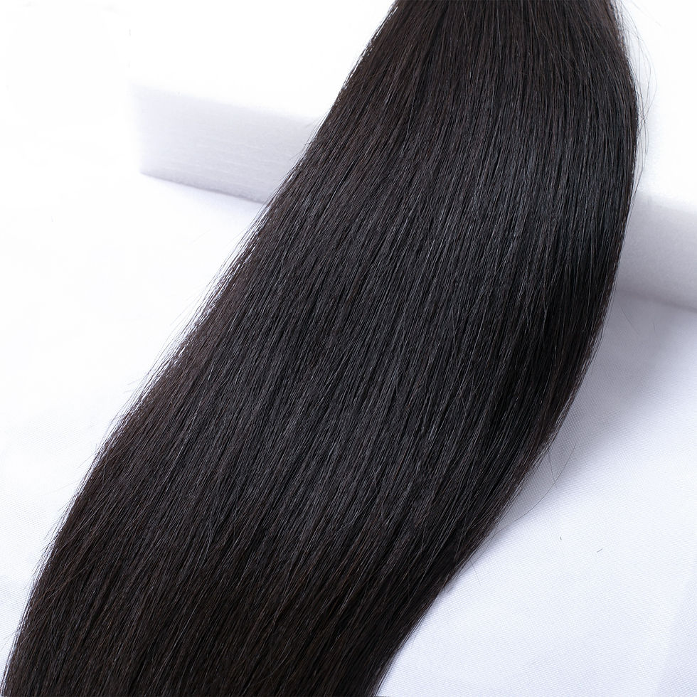 Thumbnail: Brazilian+Closure  Straight, Bundle Multi Length