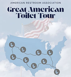 The American Restroom Association Great American Toilet Tour, Continental United States 2025.