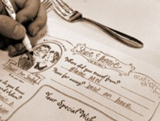 Custom Wedding Reception Guestbook