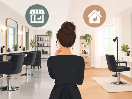 Independent Salon Versus Home Studio Choices