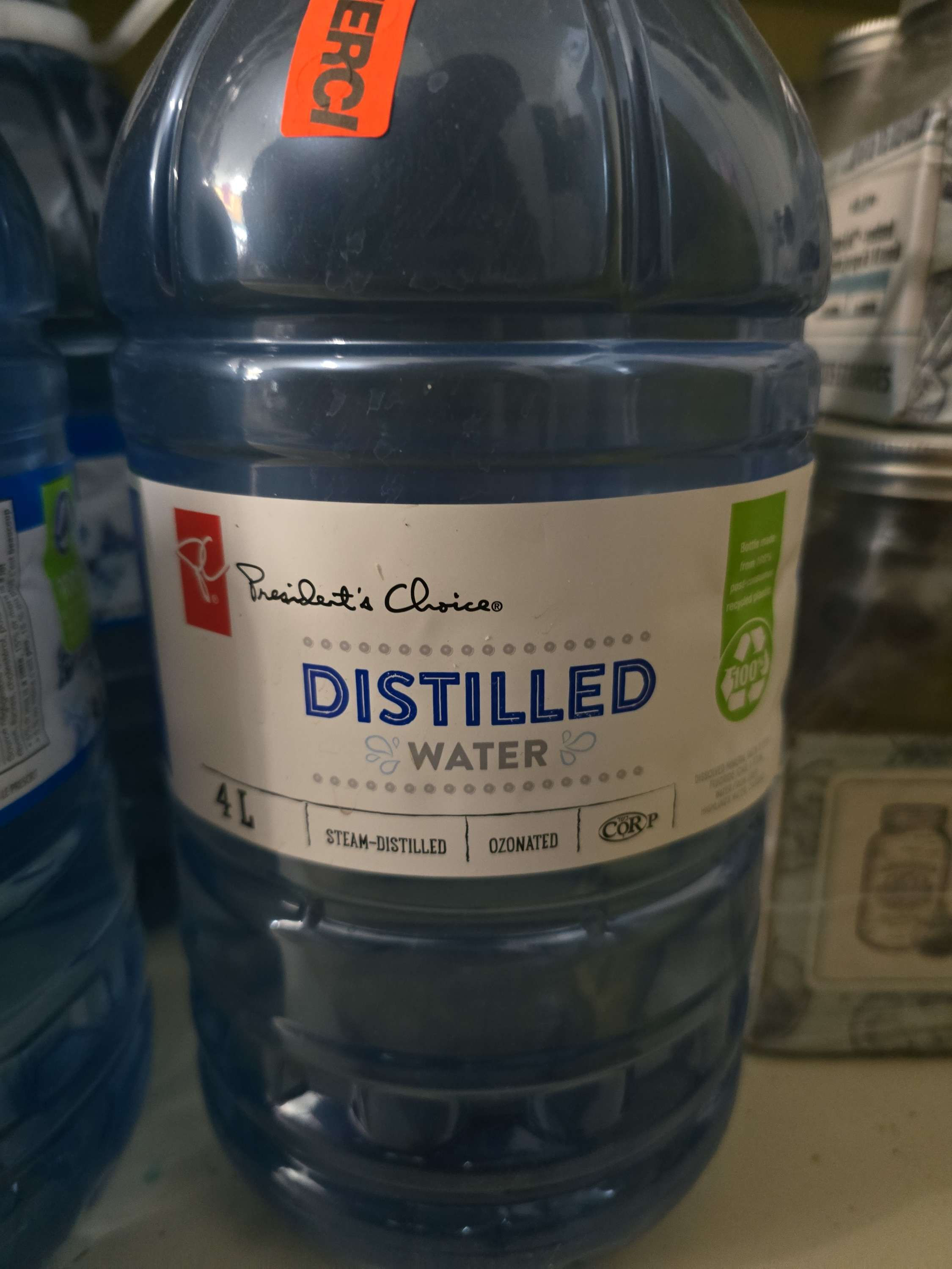 pc distilled water jug