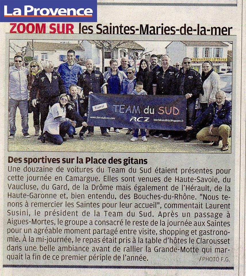 La Team du Sud RCZ en Camargue