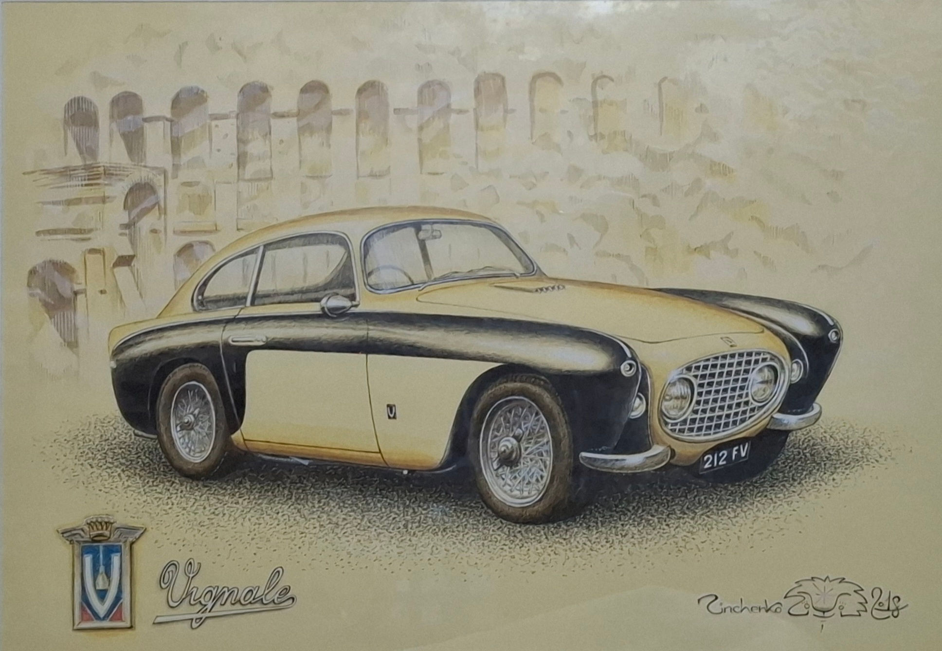 Картина Ферарі 202
