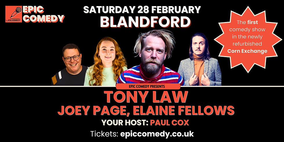 Epic Comedy in Blandford