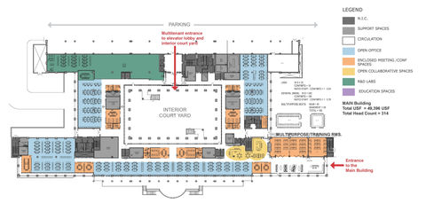 Workplace space planning