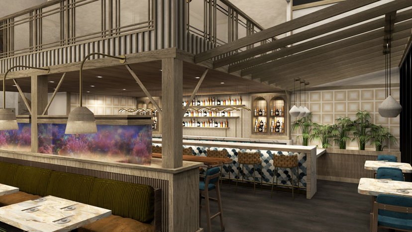 Restaurant bar design