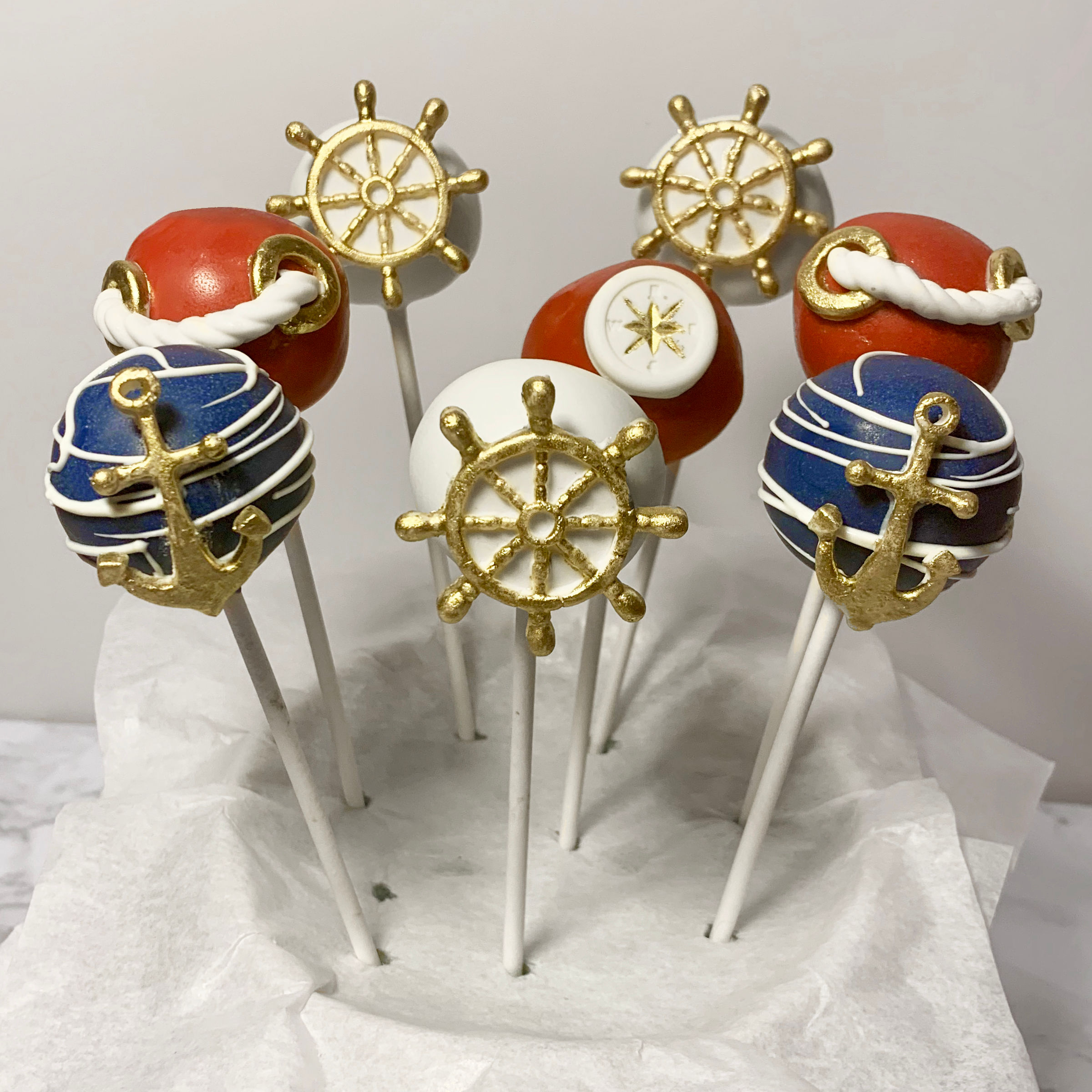 Nautical Cake Pop Collection