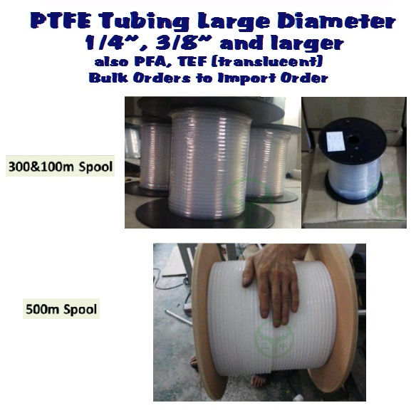 Thumbnail: PTFE(Teflon) Tubing; 1/16"OD x 0.75mmID; per metre