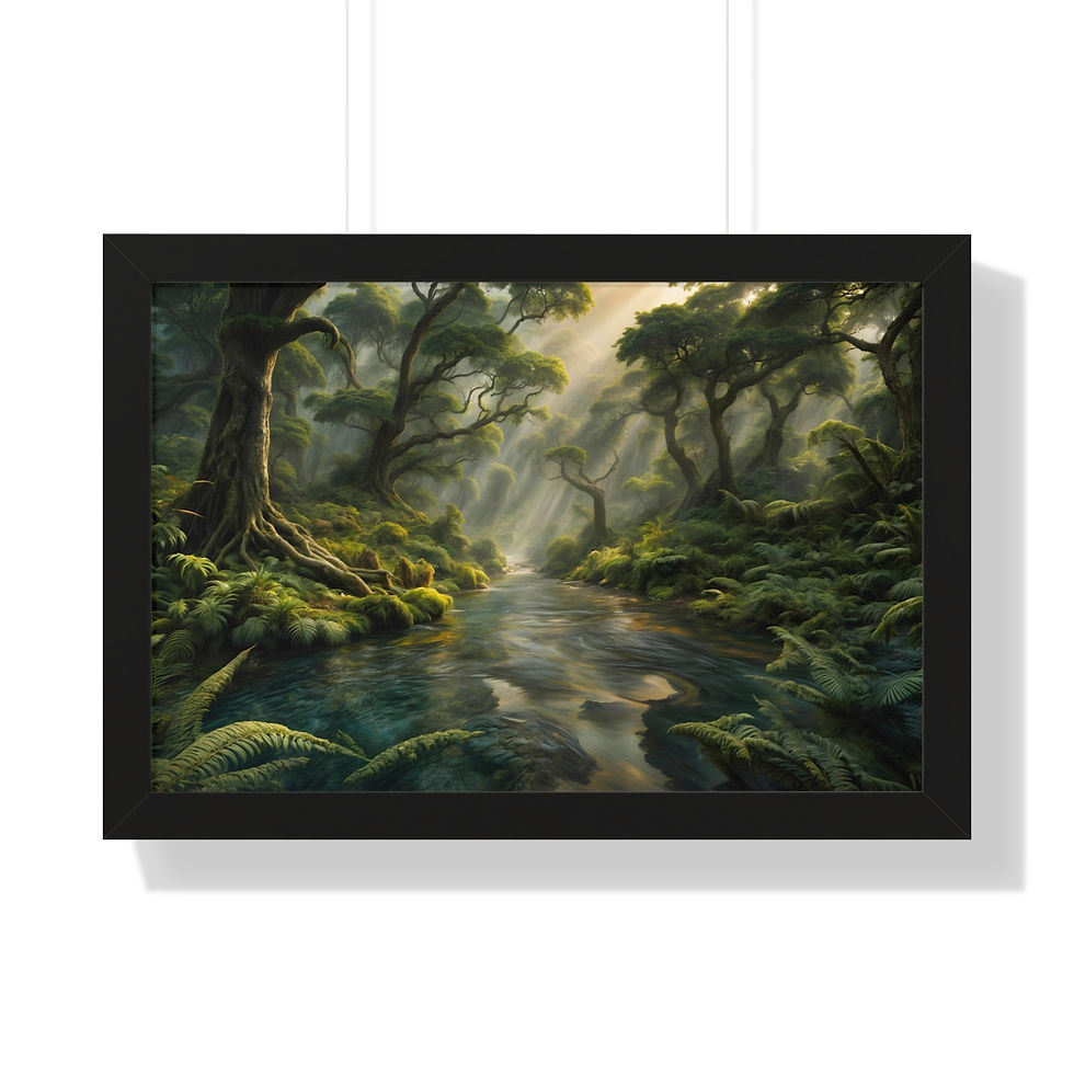 Thumbnail: Aesthetic Nature Framed Horizontal Poster