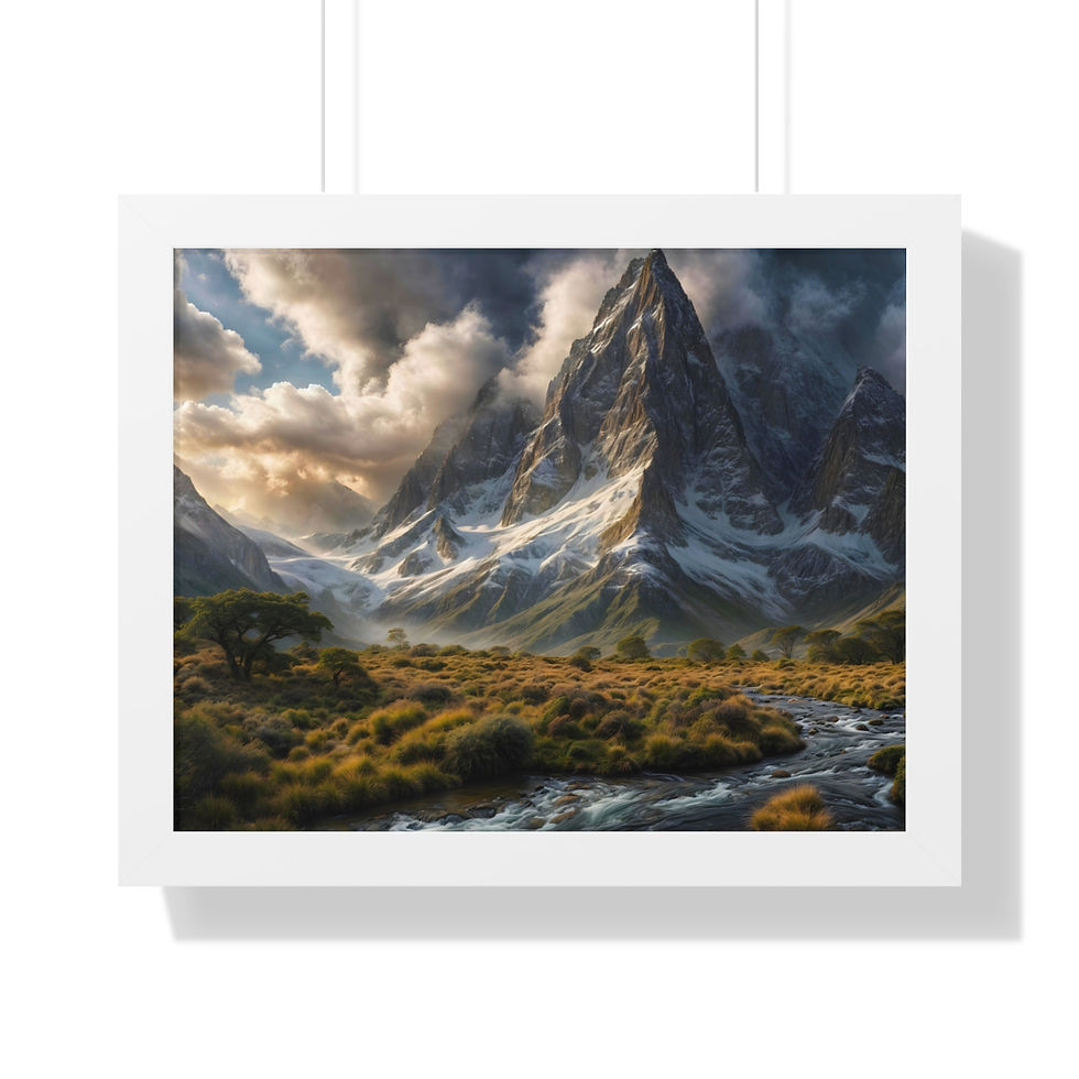 Thumbnail: Aesthetic Nature Framed Horizontal Poster