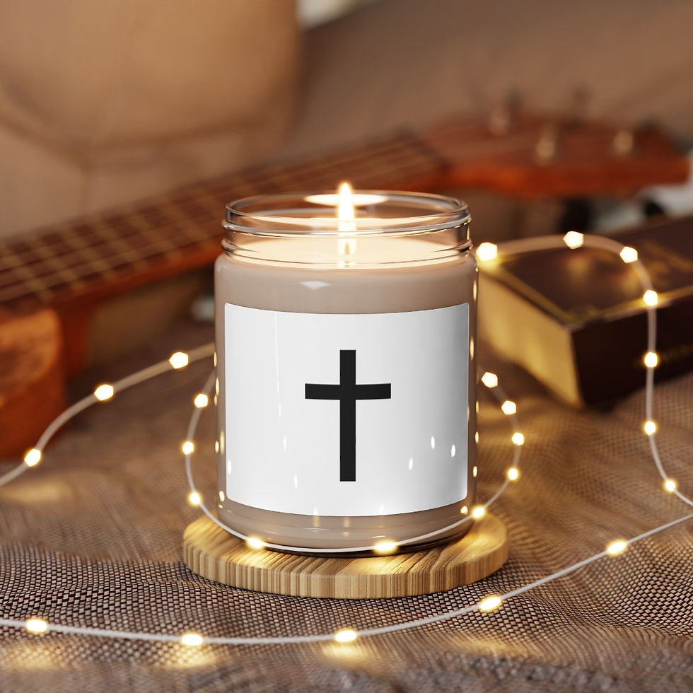 Thumbnail: Black Cross: Scented Soy Candle, 9oz
