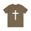 Thumbnail: Simple WHITE Cross (Front and Back) - Unisex Jersey Short Sleeve Tee