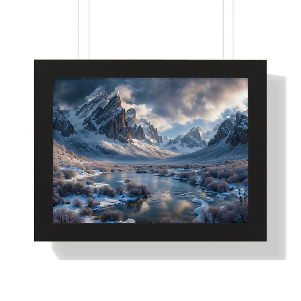 Thumbnail: Framed Horizontal Wallpaper Poster of Nature