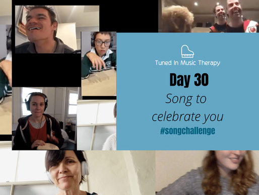SONG CHALLENGE DAY 30: Song to celebrate you!
