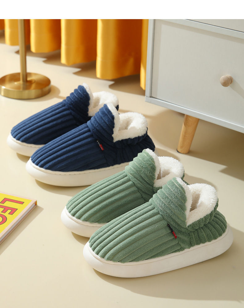 Thumbnail: LuxeFur Soft Sole Slippers