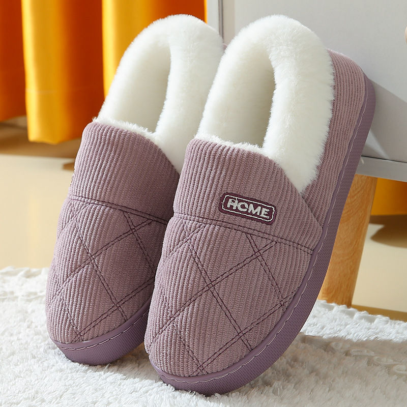 Thumbnail: LuxeFur Soft Sole Slippers