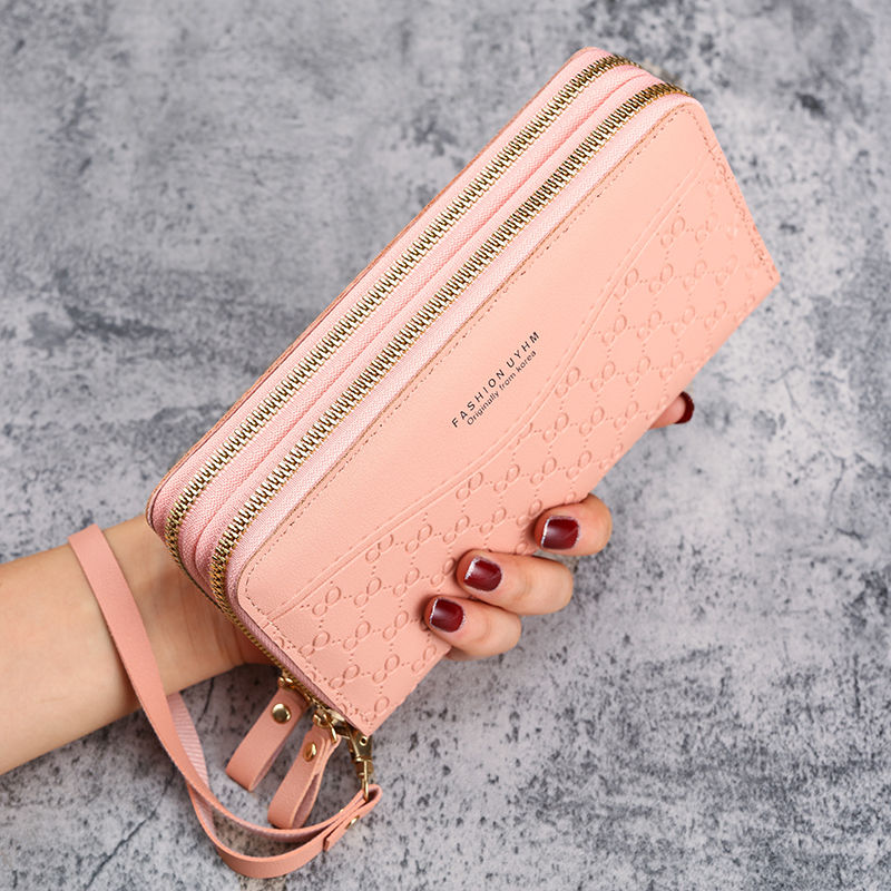 Thumbnail: Embossed Long Zip Wallet