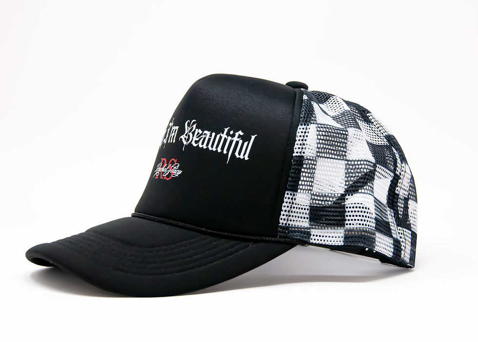 Thumbnail: Trucker Hat Checkered Flag
