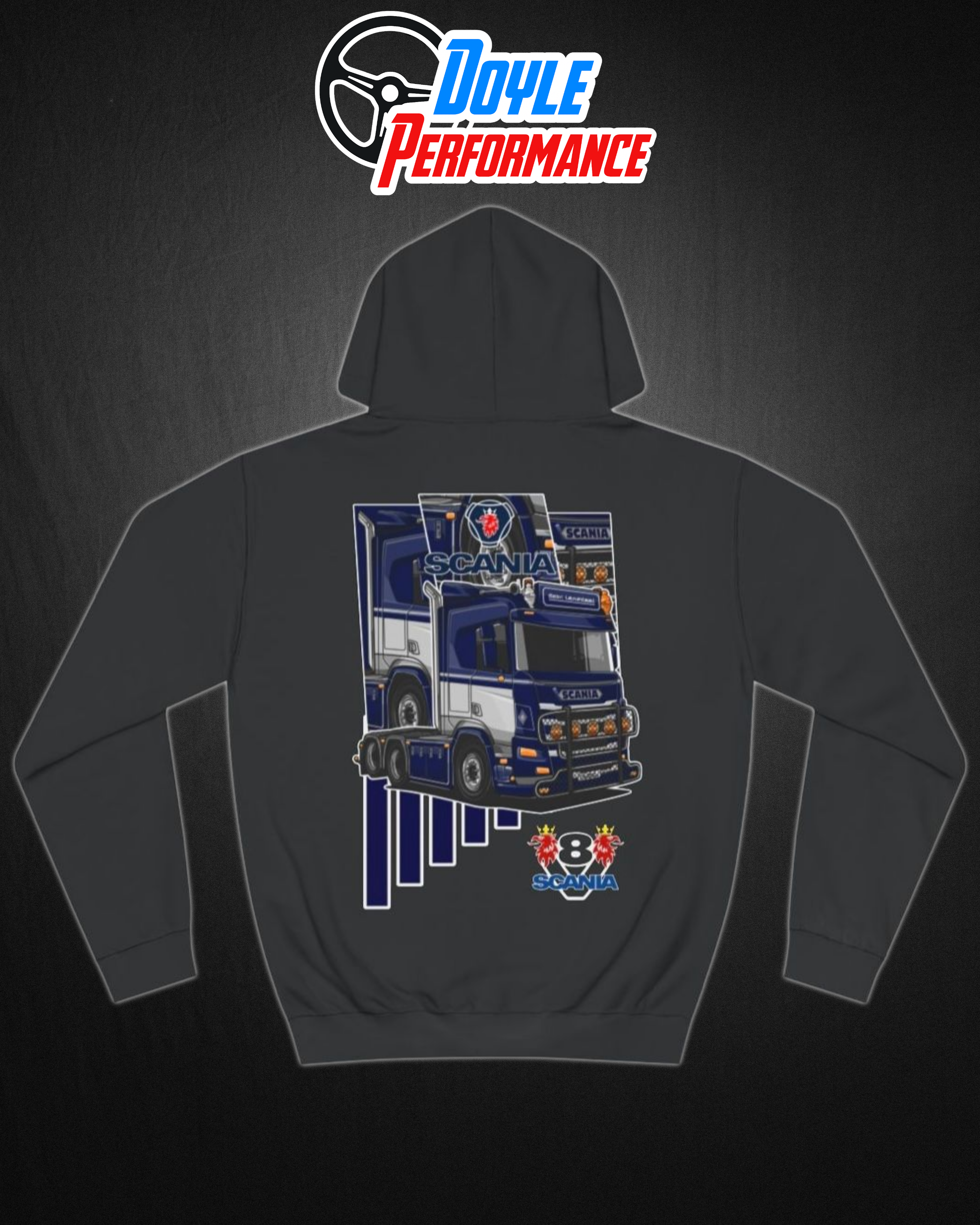 SCANIA V8 HOODIE 