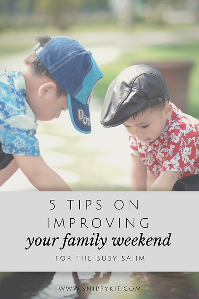 Taking adventures and making memories together are one of the most important things you can do for your kids. 6 Tips for having a fun family weekend.