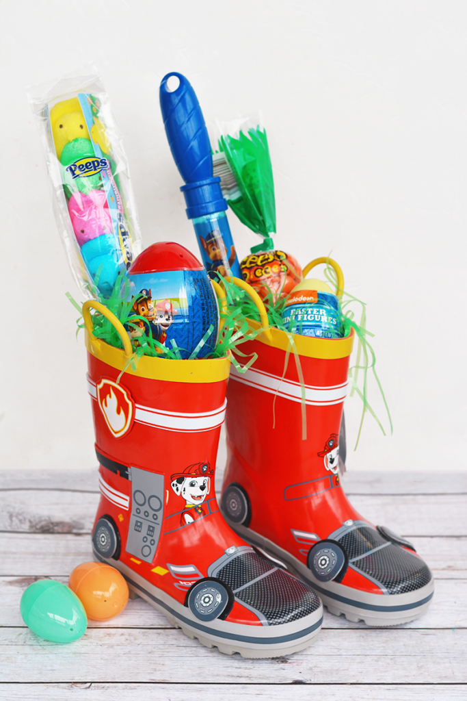Check out these creative Easter 'basket' ideas for toddlers and teens! They use fun, practical spring gift ideas to create an unforgettable Easter basket!