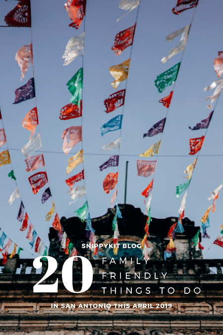 Discover all the fun family friendly things to do in San Antonio this April. You won't want to miss all these amazing events