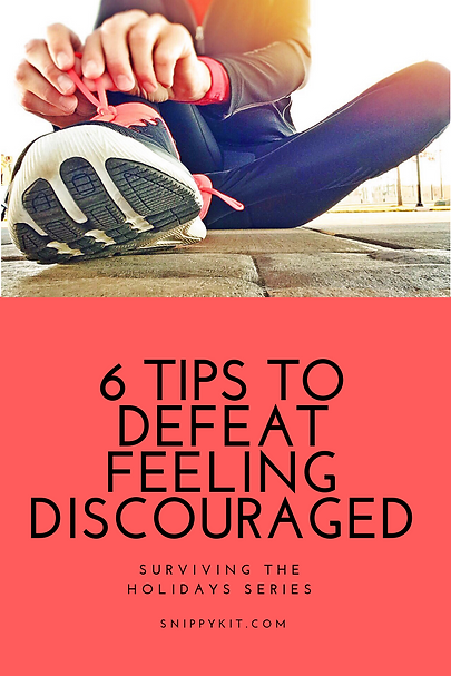 The Holiday season can be a stressful time for you or the ones you love. Defeat the feeling of overwhelm with these 6 simple things you can do.