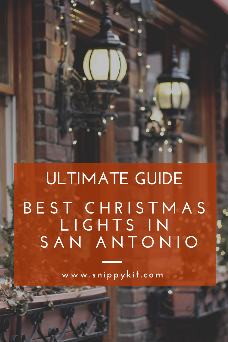 Checking out Christmas light is a great family tradition. This is the ultimate guide of the best places to see Christmas lights in San Antonio Texas.