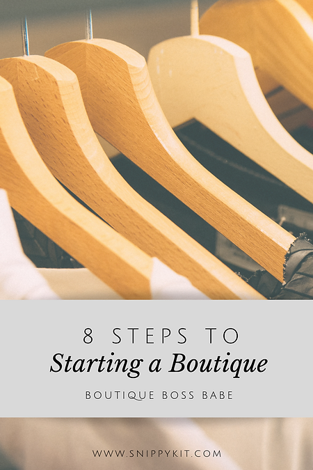 8 steps to start a successful online boutique