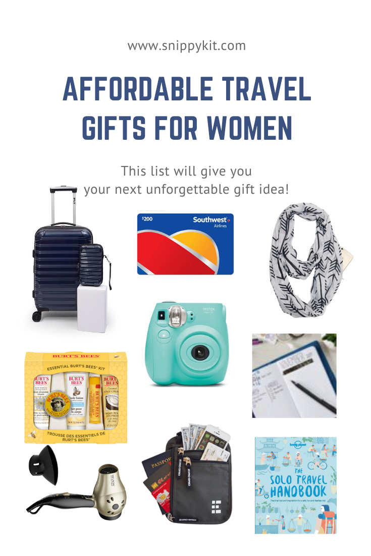 The best gifts for travelers that they'll actually want! Travel tech, practical and fun gifts for every type of traveler on your list. #travelgift #christmasshopping #christmasgift #besttravelitem #bestgiftfortravelers #travel