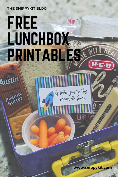 Grab these free lunch box notes for your kids this back-to-school season. Perfect for elementary school kids and tweens too! #printables #lunch #lunchboxnotes